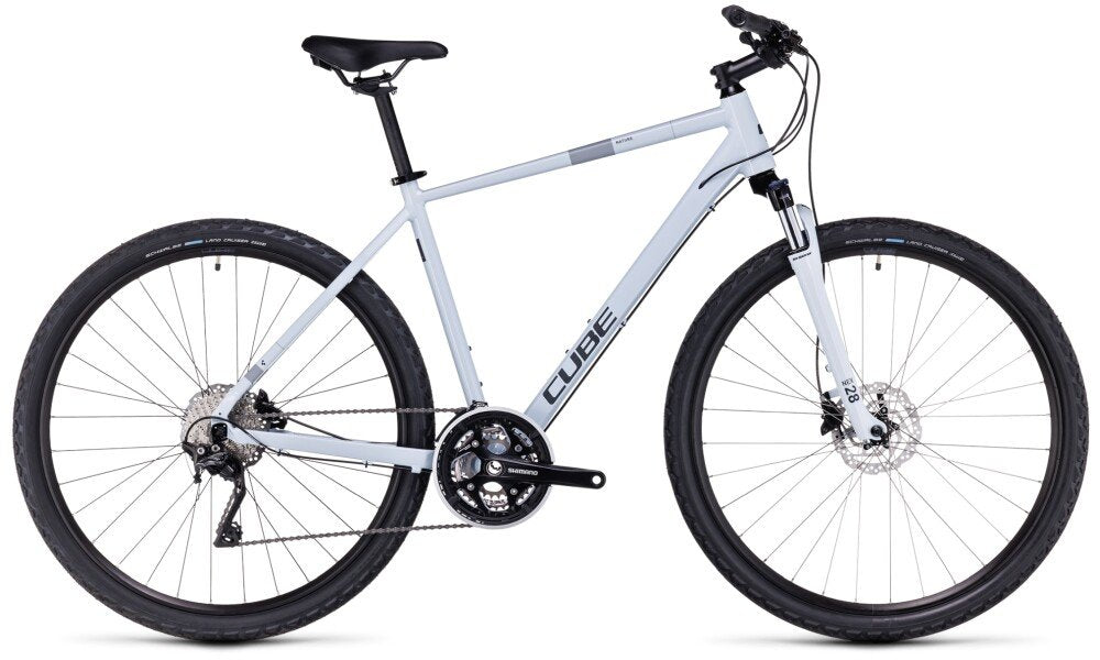 Cube Nature Pro frostwhite´n´grey Herren RH:L/58