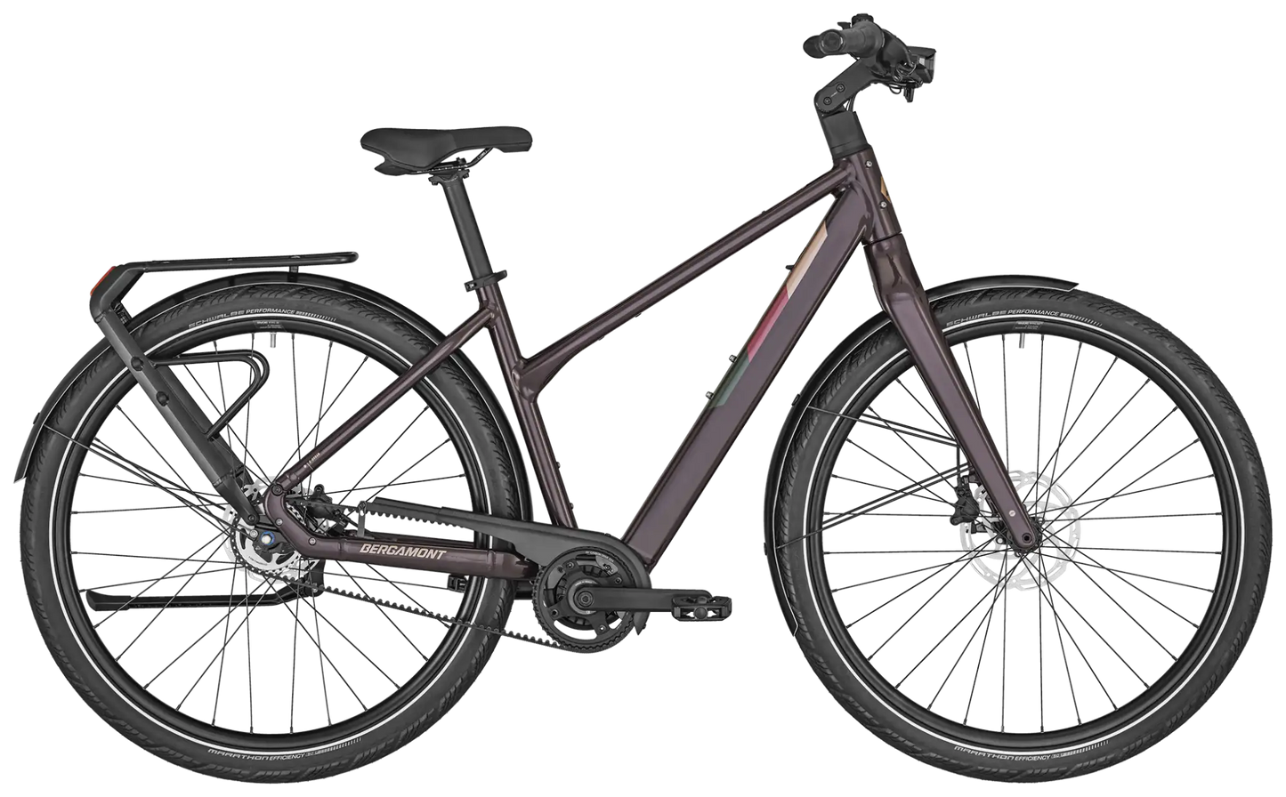 Bergamont E-Vitess Expert Lady shiny cassis red