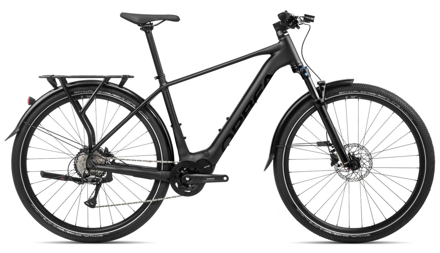 ORBEA KEMEN 40 XL BLK 540Wh Metallic Night Black (Matt - Gloss)