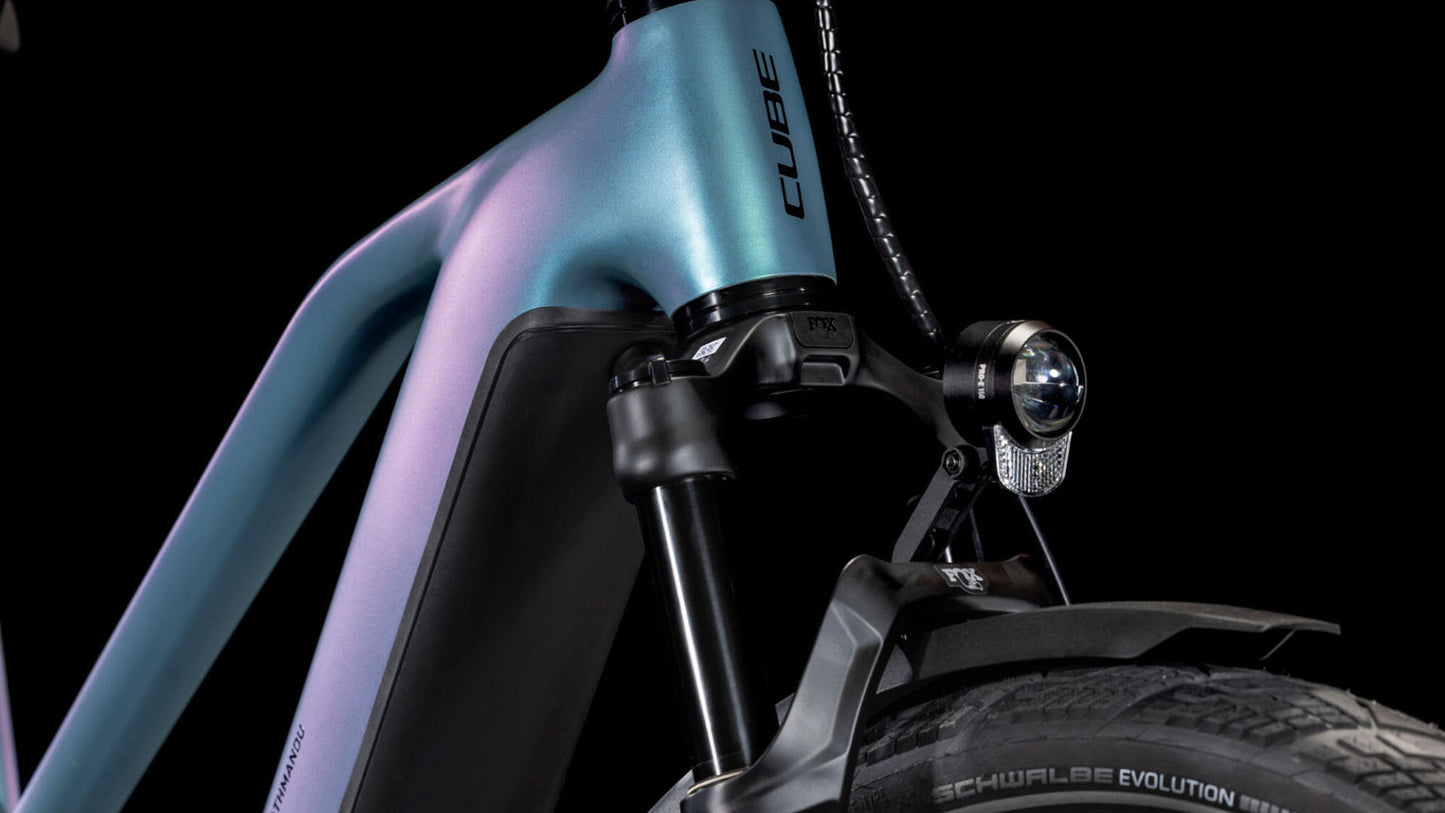 Cube Kathmandu Hybrid SLX 800 smaragdgrey´n´black