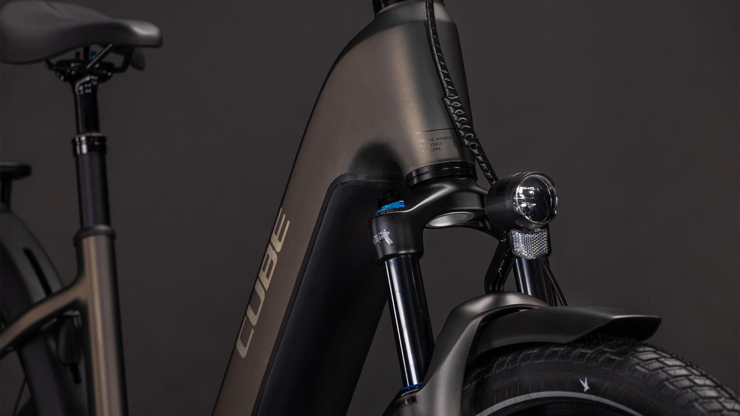 Cube Touring Hybrid Comfort SLX 800 charcoal´n´chrome