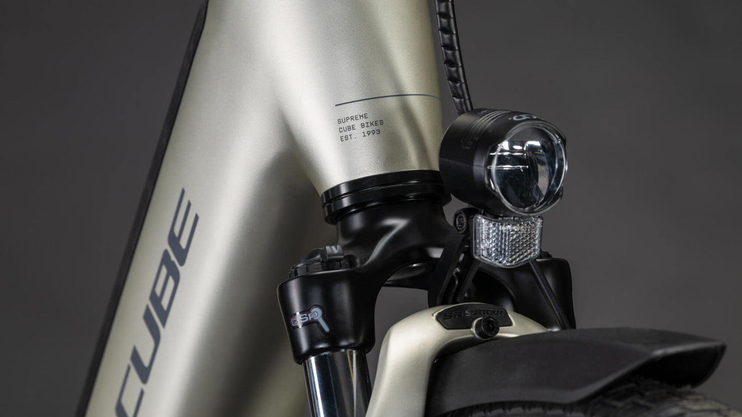 Cube Supreme RT Hybrid Comfort EXC 600 Wave champagne´n´grey