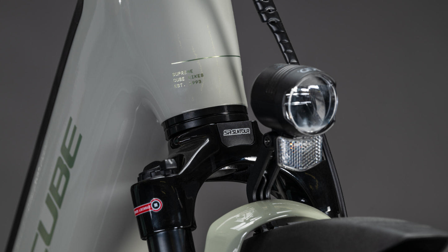 Cube Supreme Hybrid Deluxe ONE Wave 600Wh ashgreen´n´chrome