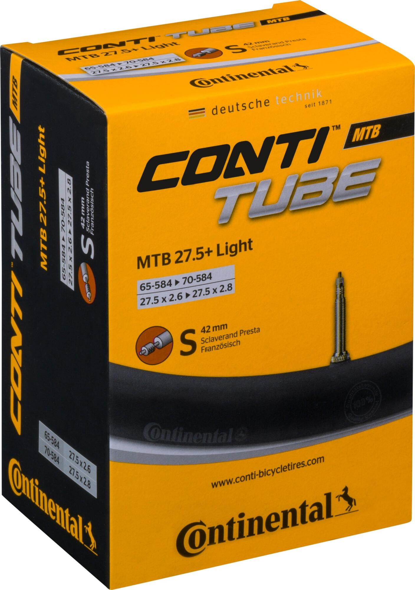 Continental MTB Tubes