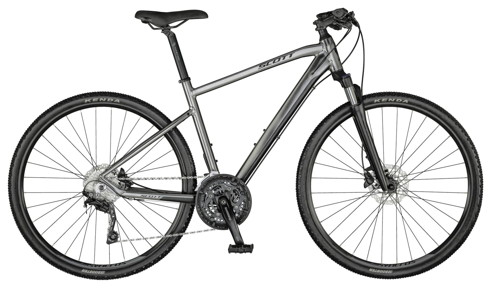 SCOTT Sub Cross 20 Bike S Polished Silver