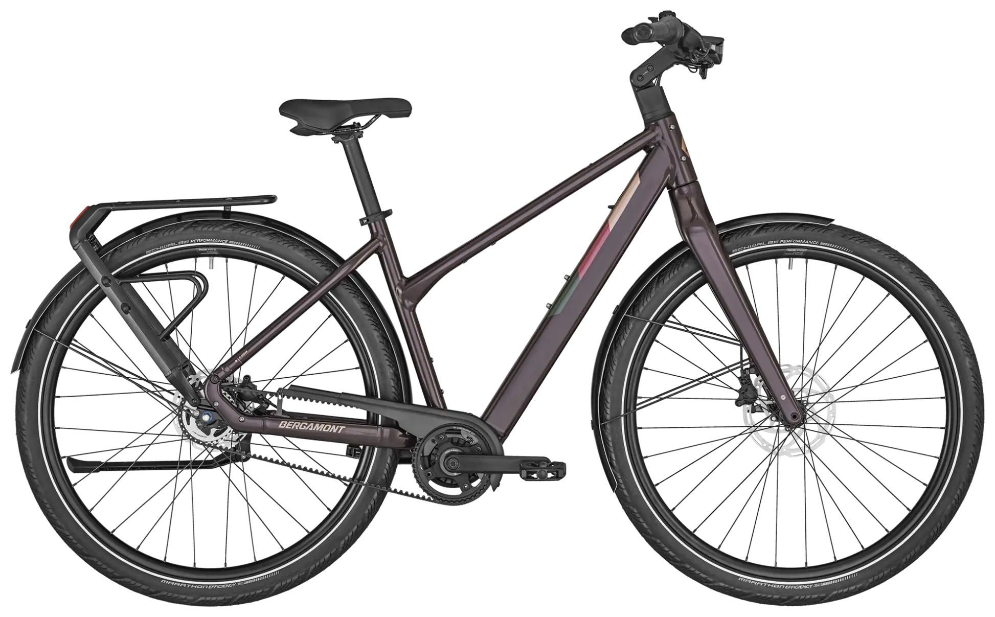 Bergamont E-Vitess Expert Lady shiny cassis red