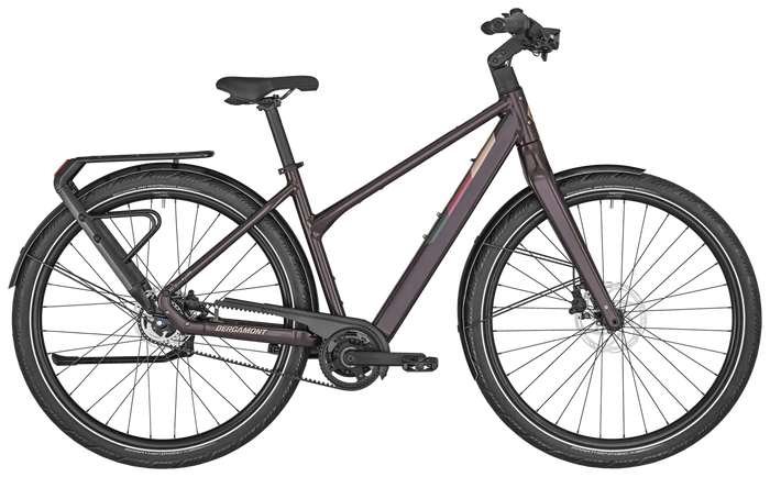 Bergamont E-Vitess Expert Lady shiny cassis red