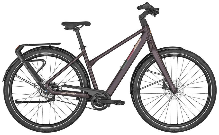Bergamont E-Vitess Expert Lady shiny cassis red