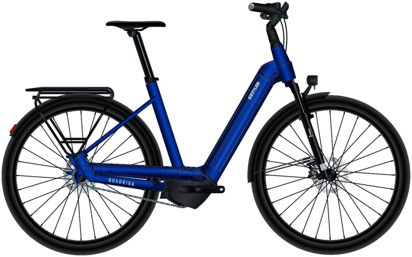 Kettler QUADRIGA P5 RT dark blue shiny