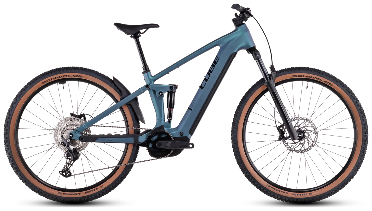 Cube Stereo Hybrid ONE22 Race smaragdgrey´n´black