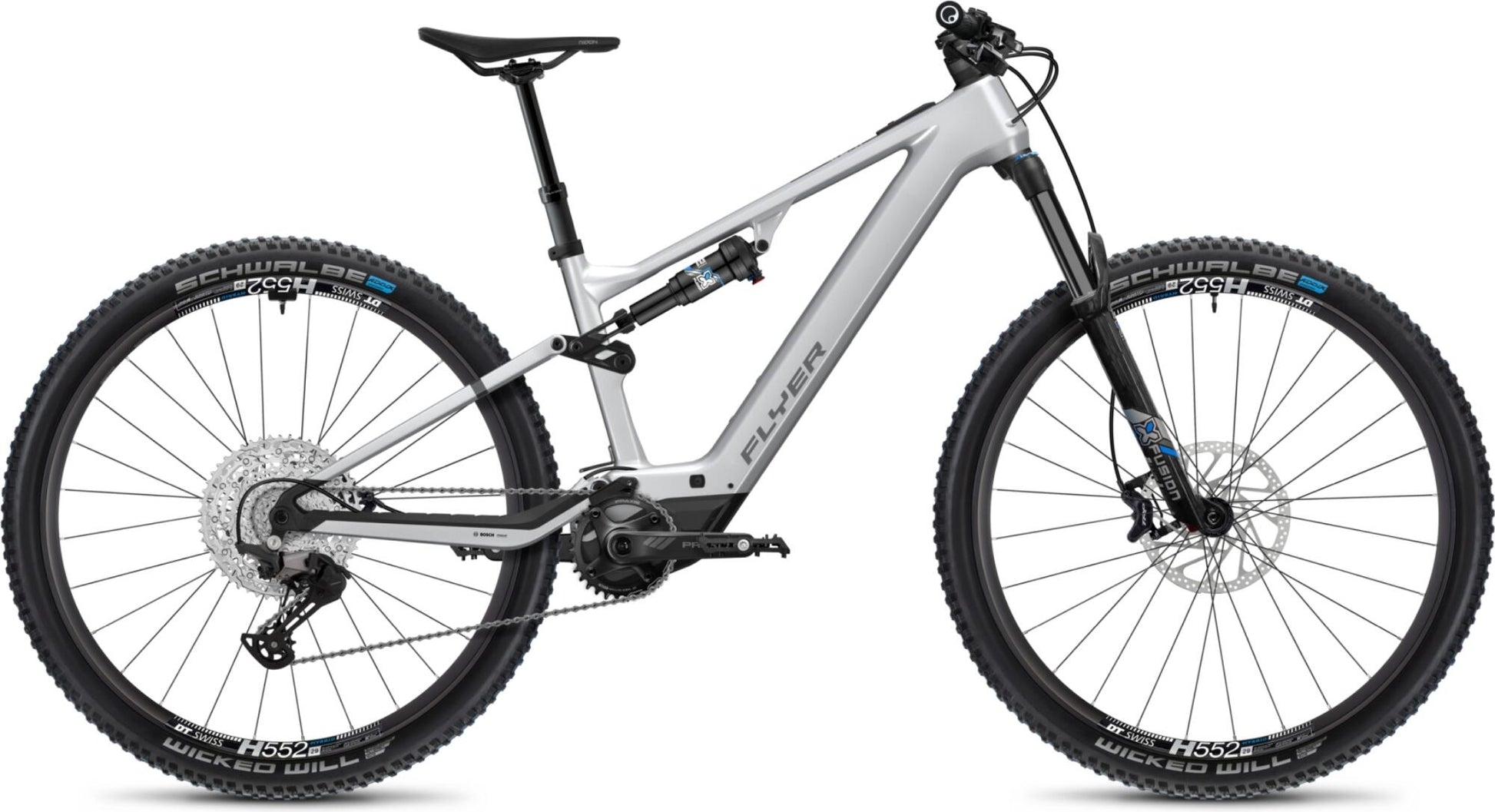 Flyer Uproc SL:X 4.10 FS XL Silver Cast Silver Gloss