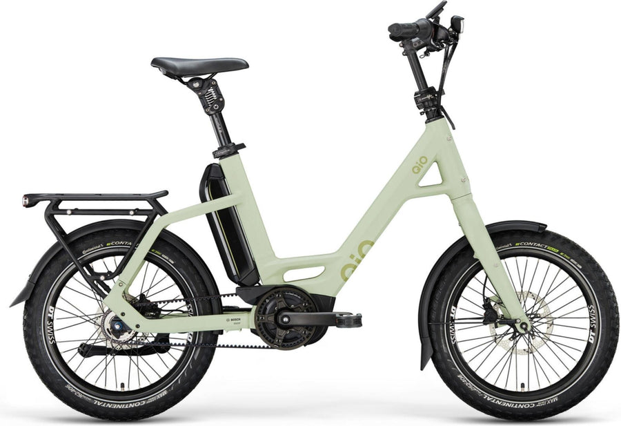 QiO Elektro-Kompaktrad "EINS P-5" RT 545 Wh light olive matt