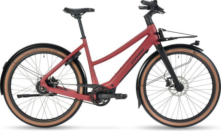 Stevens E-Simeto LT Bordeaux Red