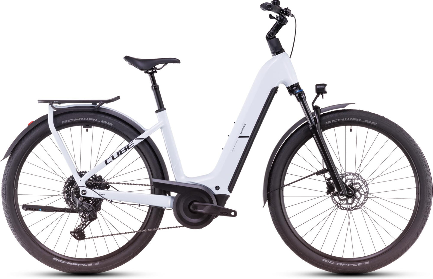 Cube Kathmandu Hybrid ONE Wave polarwhite´n´black