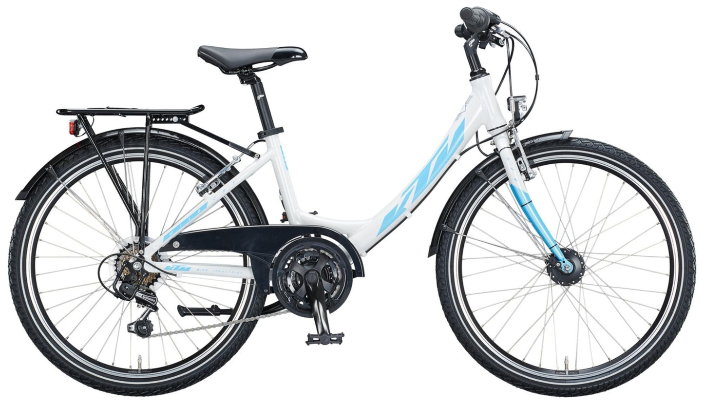 KTM WILDCAT 24 METALLIC WHITE metallic white (ice blue)