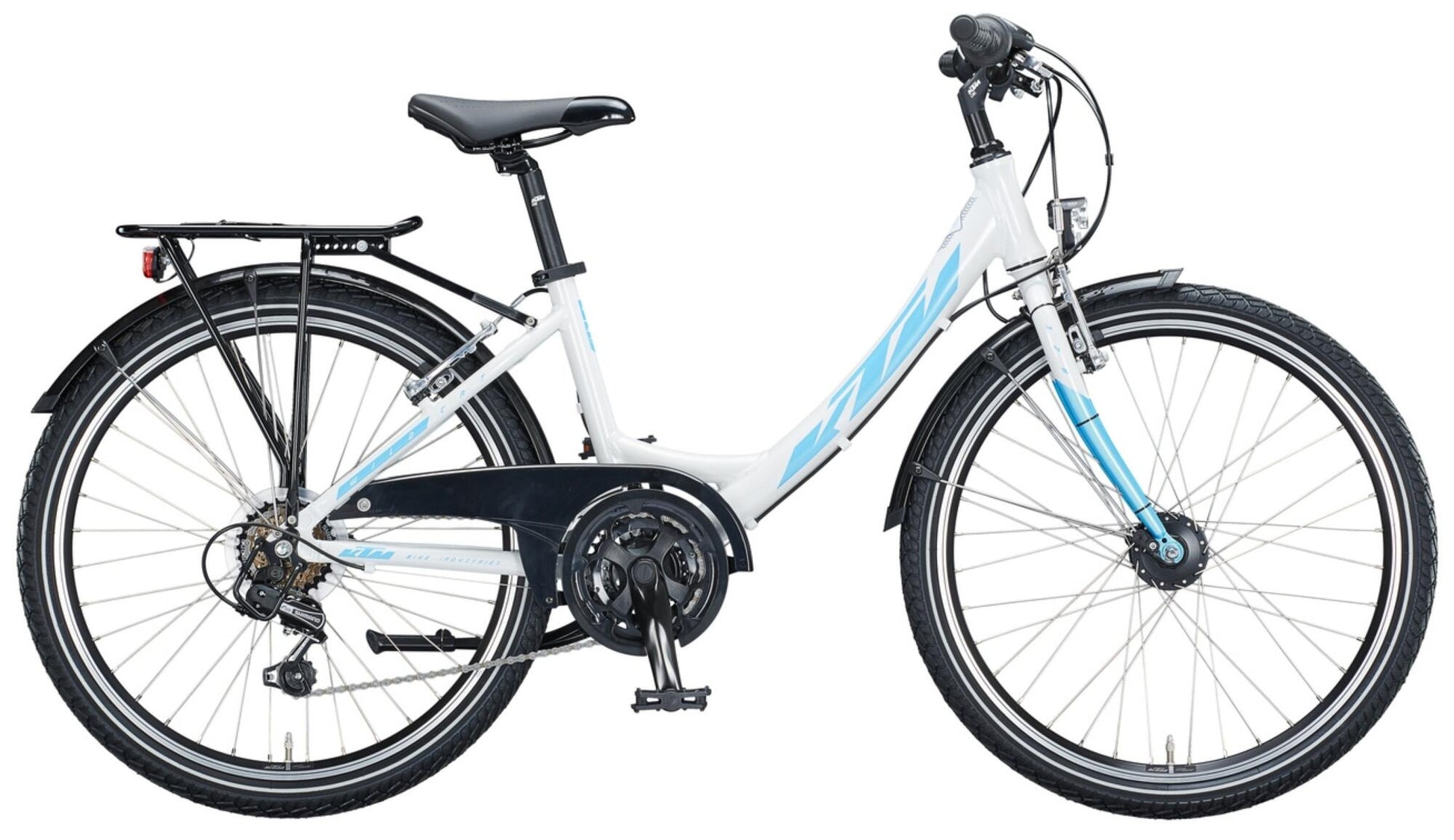 KTM WILDCAT 24 METALLIC WHITE metallic white (ice blue)