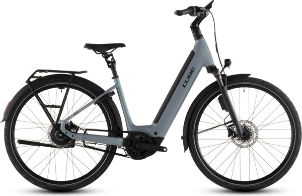 Cube Supreme Hybrid Deluxe SLX Easy Entry 600Wh seagrey´n´black