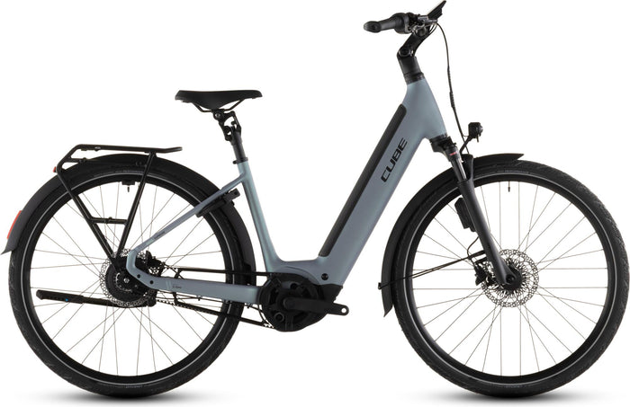 Cube Supreme Hybrid Deluxe SLX Easy Entry 600Wh seagrey´n´black