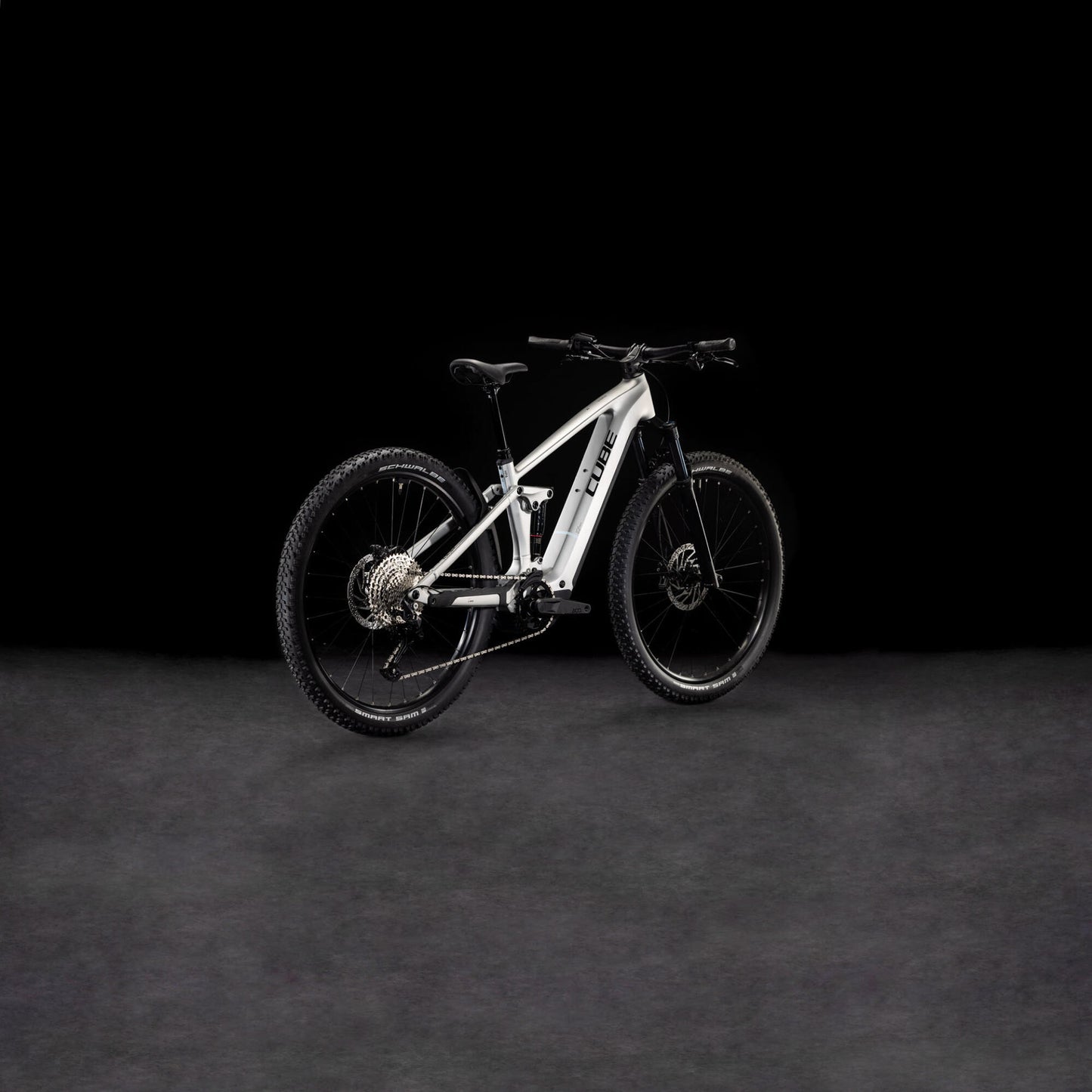 Cube Stereo Hybrid ONE22 Race silver´n´black