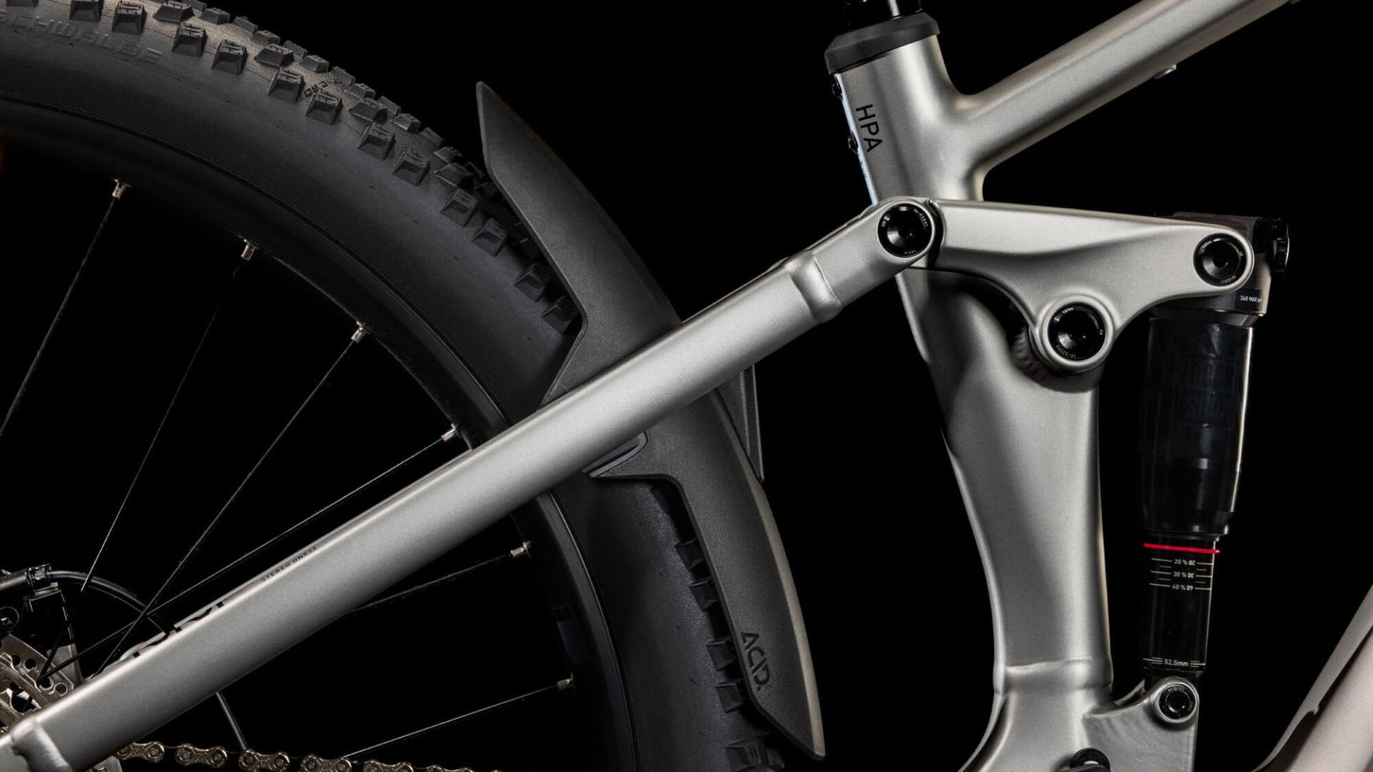 Cube Stereo Hybrid ONE22 Race silver´n´black