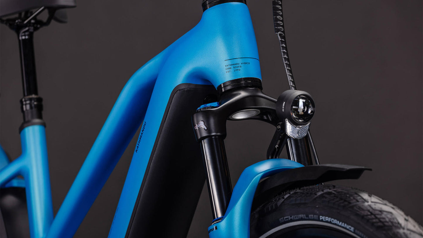 Cube Kathmandu Hybrid Comfort Pro 800 azure´n´black
