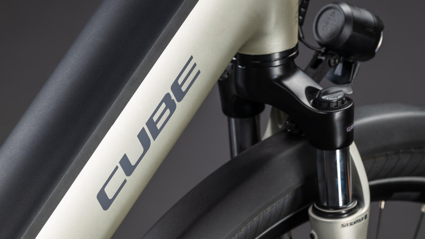 Cube Supreme RT Hybrid Comfort EXC 600 Wave champagne´n´grey