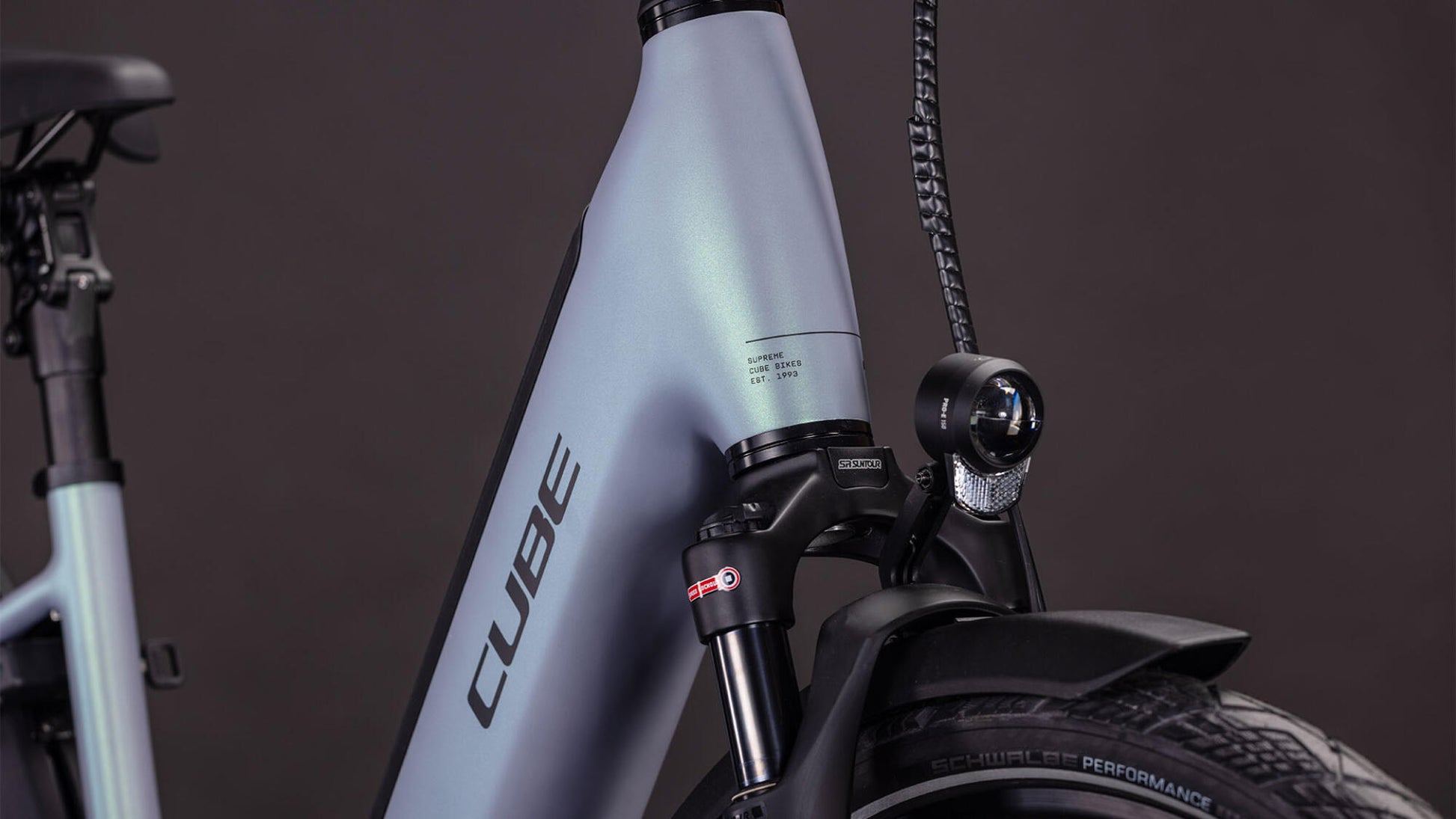 Cube Supreme Hybrid Deluxe SLX Easy Entry 600Wh seagrey´n´black