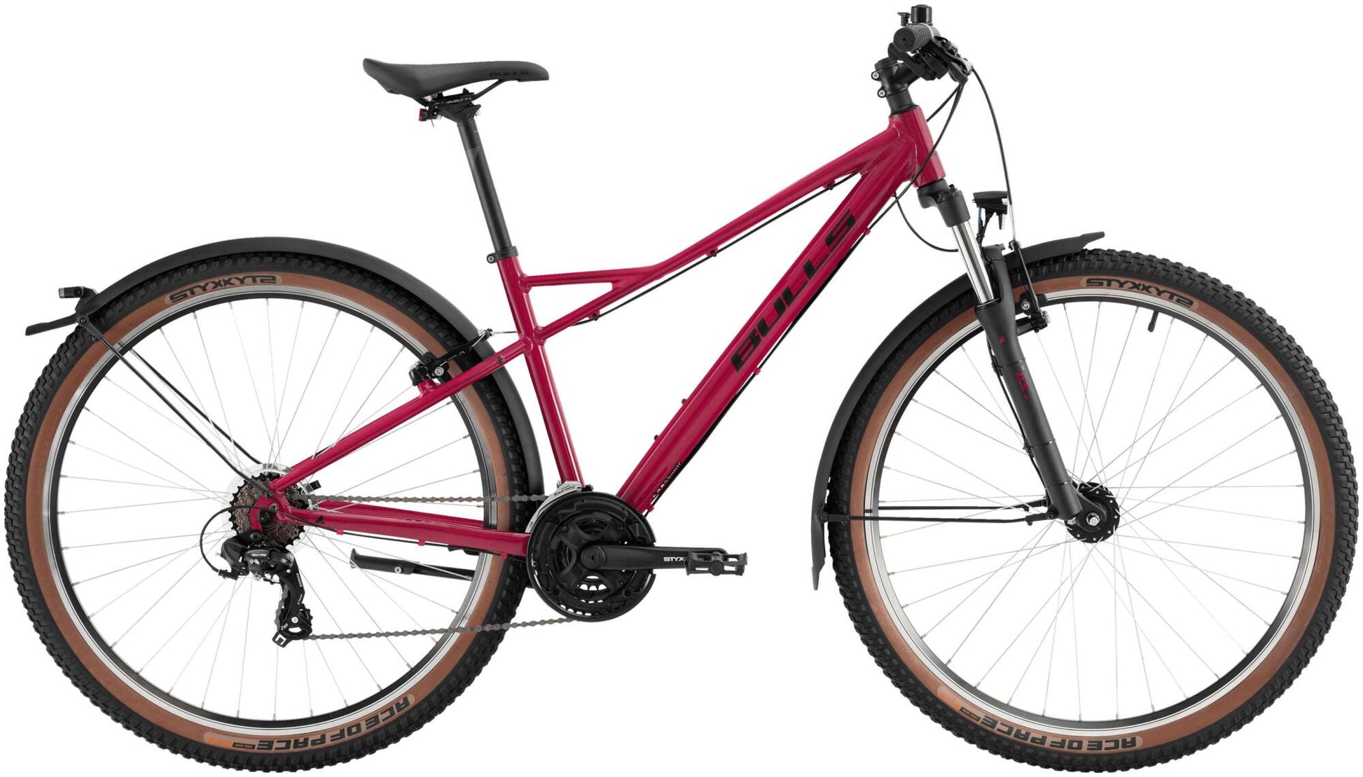 Bulls SHARPTAIL STREET 1 fuchsia purple black matt – Fahrrad Rachow