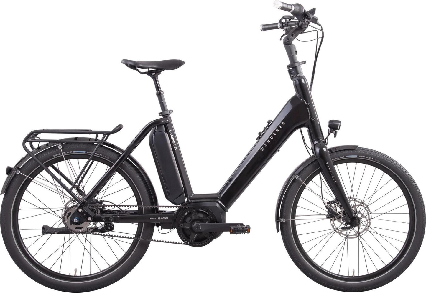 Hercules WANDERER E-COMPACT R5 RH: 545 Wh black-glossy