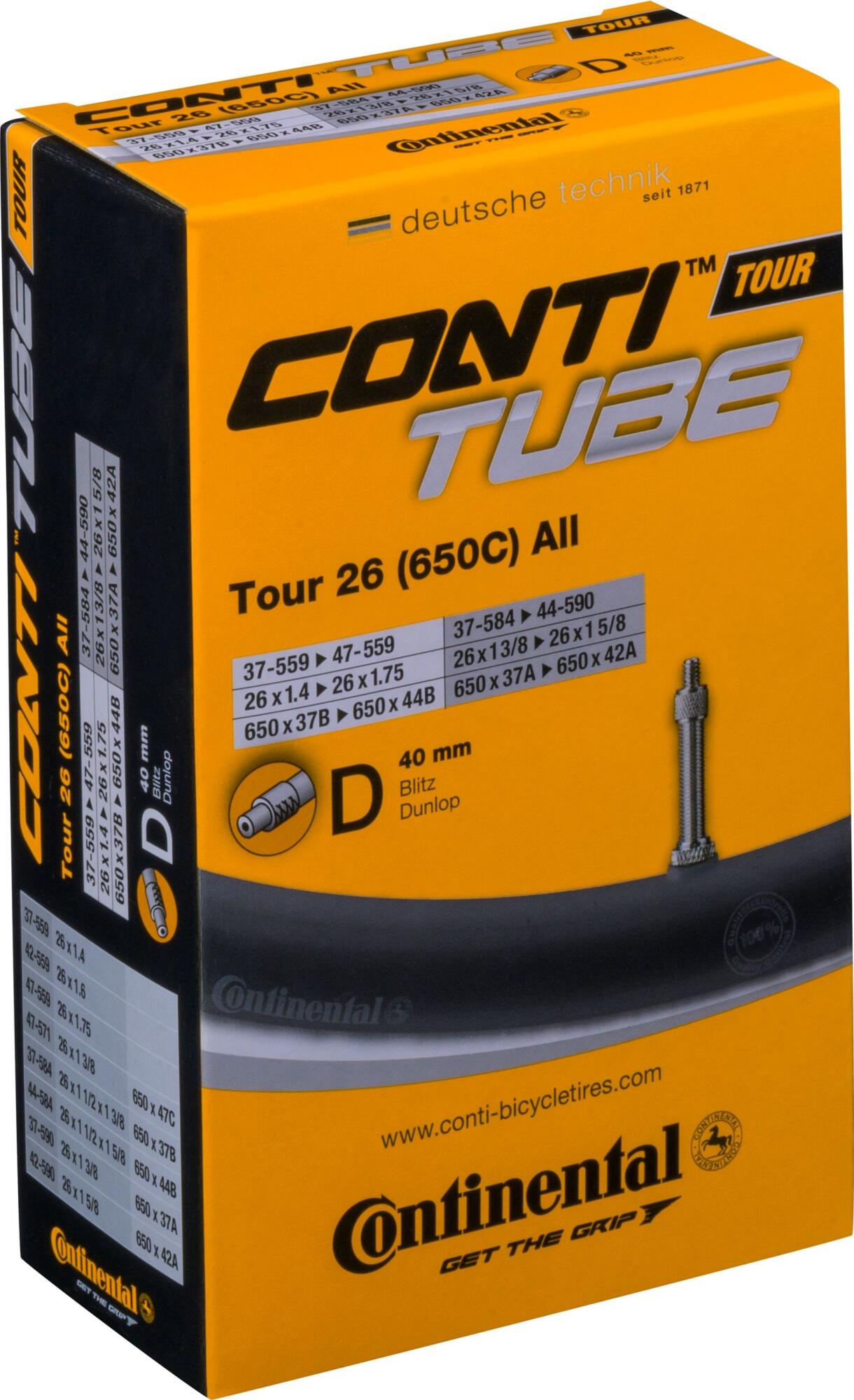 Continental Tour Tubes