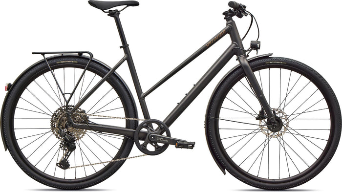 Specialized SIRRUS X 3.0 EQ Trapez STEP THROUGH OBSIDIAN/GOLD