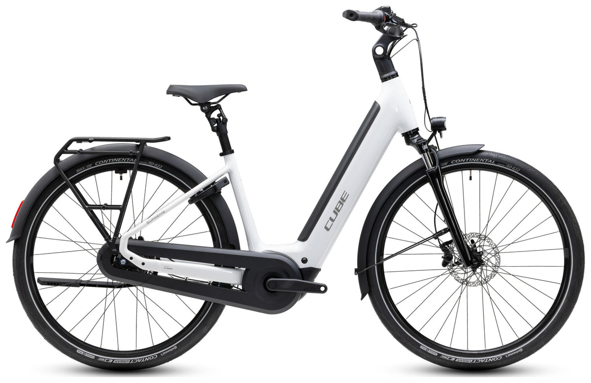 Cube Supreme RT Hybrid Comfort EX 600 metallicwhite´n´reflex