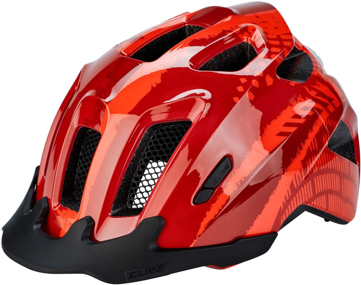 Cube Helm Ant Gr. S red splash