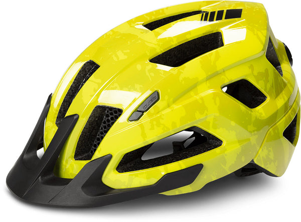 CUBE Helm STEEP glossy citrone